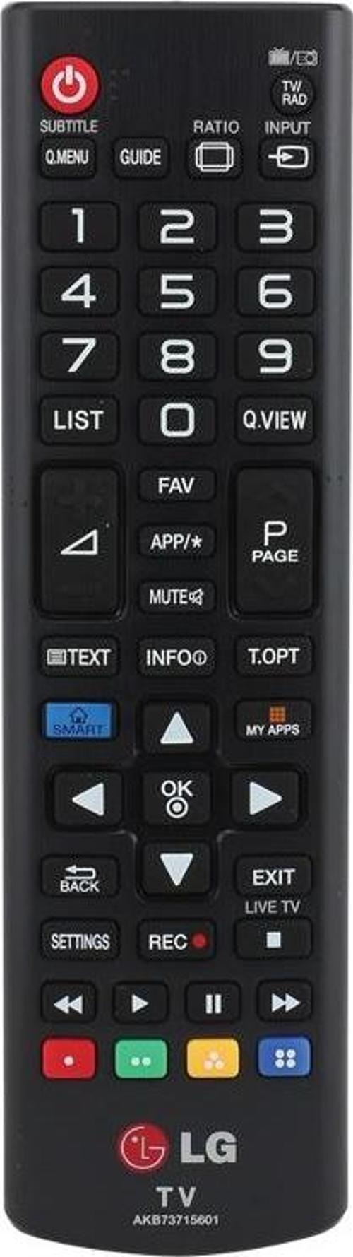 LG SMART VE MYAPPS TUŞLU AKB73715601 LCD-LED TV KUMANDA 