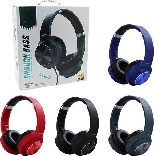 MAGICVOICE XY800 3.5MM AUX GİRİŞLİ  KABLOLU STEREO KULAKÜSTÜ MİKROFONLU TASARIM KULAKLIK 