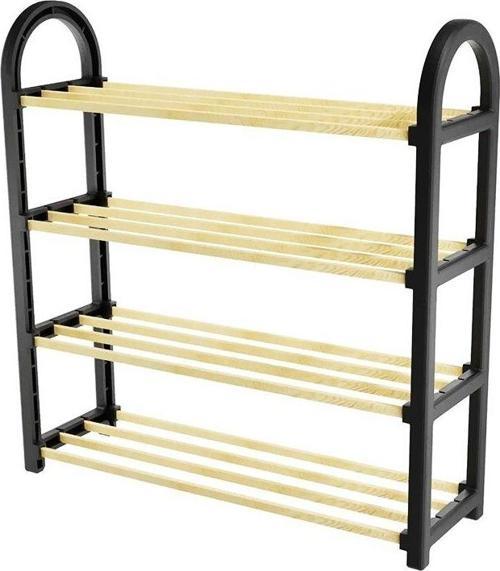 MASİF AHŞAP 4 KATLI AYAKKABILIK