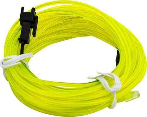 NEON PARLAK (FLORASAN) YEŞİL 5 METRE İP AYDINLATMA 5 V USB ADAPTÖRLÜ 
