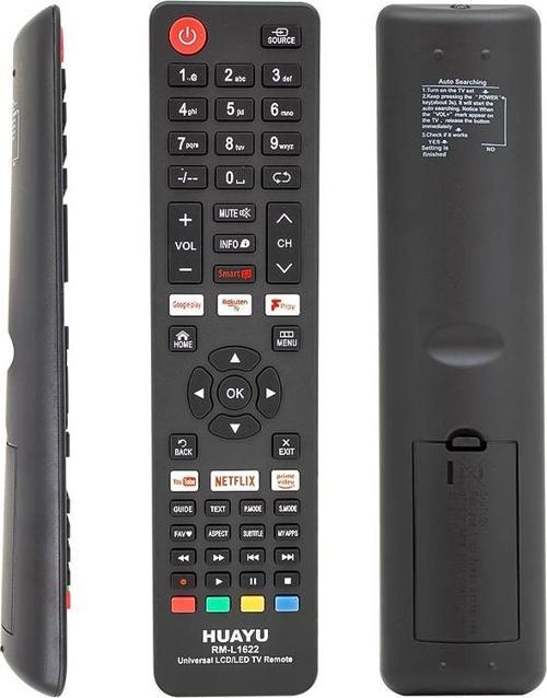 NETFLIX-YOUTUBE-GOOGLE PLAY TUŞLU UNIVERSAL LCD LED TV KUMANDA RM-L1622 