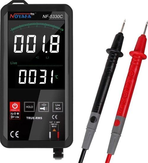 NOYAFA NF-5330C GENİŞ EKRANLI DİJİTAL ÖLÇÜ ALETİ (DOKUNMATİK EKRAN) 