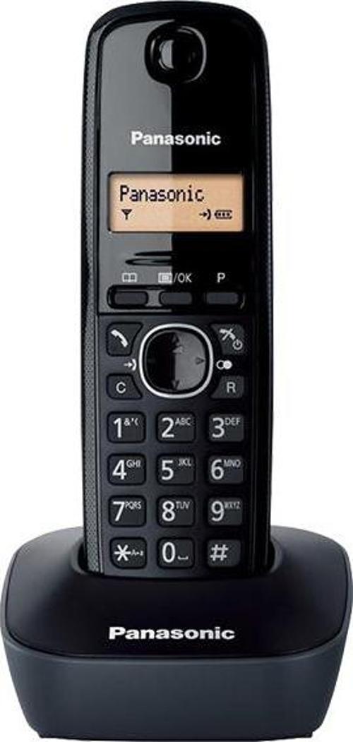 PANASONIC KX-TG1611 DECT TELSİZ TELEFON (SİYAH) 
