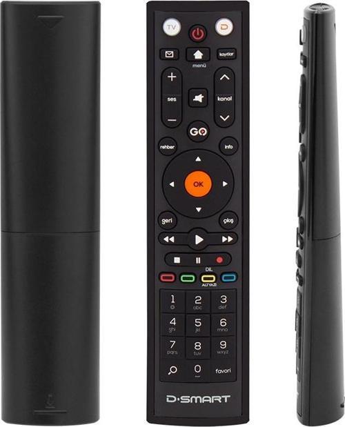 ORJİNAL KR D-SMART HD BLUE GO TUŞLU YENİ NESİL UYDU KUMANDASI 