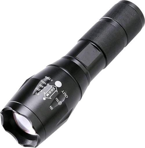 PİLLİ ZOOMLU FLASH ÖZELLİKLİ POWER LEDLİ EL FENERİ 