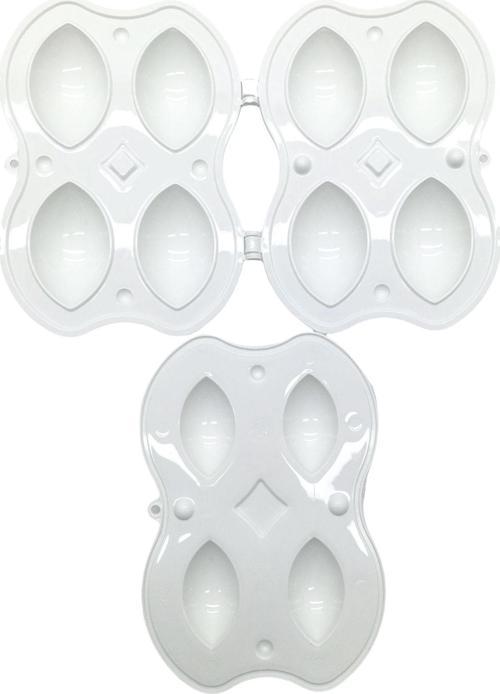 PLASTİK 4LÜ İÇLİ KÖFTE YAPMA KALIP APARATI 