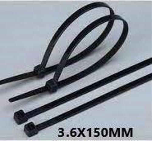 PLASTİK ÇIRT KELEPÇE 100 ADET SİYAH 3.6X150MM 