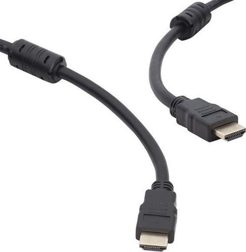 PLASTİK DÜZ SİYAH 20 METRE HDMI KABLO POŞETLİ 