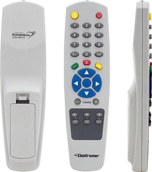 RC 103 PROFILO-SABA-SCHAUBLORENZ-TELEFUNKEN 55 KANAL TELETEXTSİZ YAN SANAYİ TV KUMANDA 