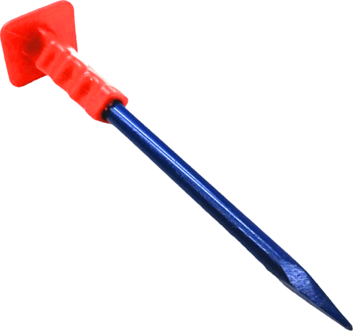 RENKLİ ÇELİK SİVRİ MURÇ KORUMALI 30CM