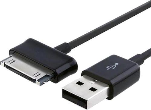 SAMSUNG TABLET DATA KABLOSU USB TO SAMSUNG 1 METRE SİYAH KABLO 