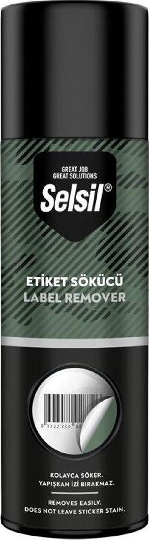 SELSİL ETİKET SÖKÜCÜ SPREY 200ML İZ BIRAKMAZ 