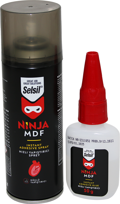 SELSİL NINJA 200ML+50GR HIZLI YAPIŞTIRICI