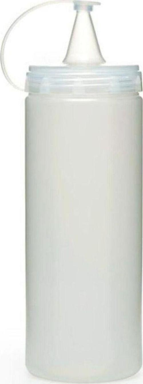 Şeffaf Kapaklı Sızdırmaz Yağlık Sosluk Şişesi Plastik Yağdanlık 400 ml. AP-9028 