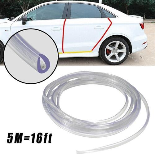 Silikonlu Araç Kapı Koruma Fitili Kapı Çarpma Çizik Önleyici Fitil 5 Metre 3M Bant 