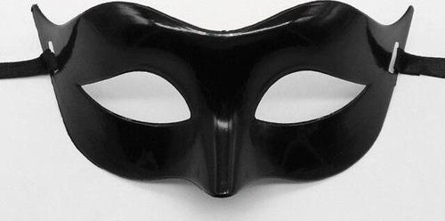 Siyah Renk Masquerade Kostüm Partisi Venedik Balo Maskesi 
