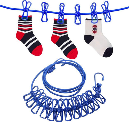 TAŞINABİLİR ELASTİK ÇAMAŞIR İPİ