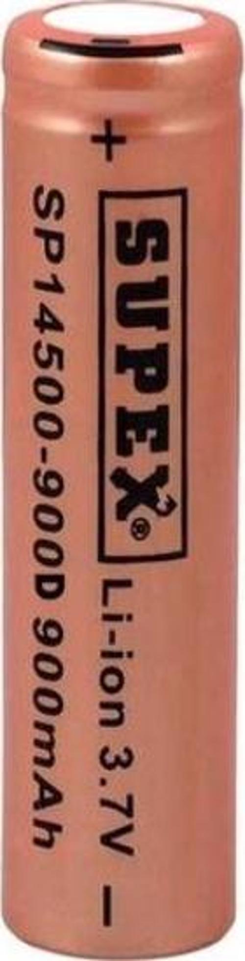 14500-900D LİTYUM ION 3.7V 900MAH ŞARJ EDİLEBİLİR DÜZ KAFA BAŞLIKSIZ PİL
