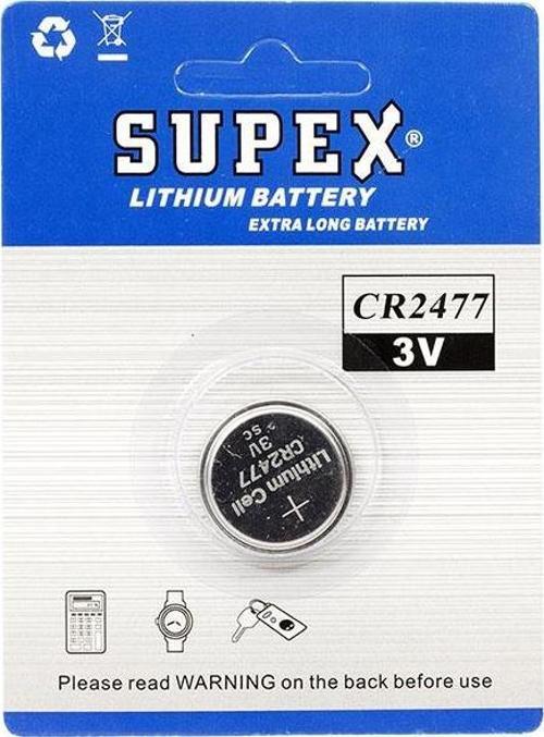 CR2477 3V LİTYUM PİL TEKLİ