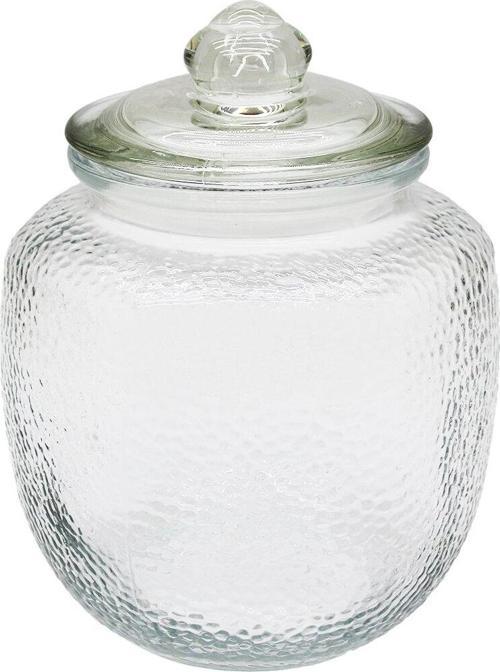 TOMBUL BÜYÜK VAKUM KAPAKLI CAM KAVANOZ 