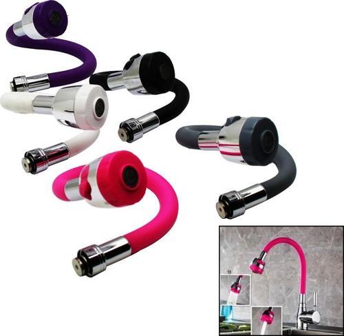 TOPAÇ SİLİKON RENKLİ KUBAR YAYLI BORU MUTFAK BATARYA UCU POŞETLİ