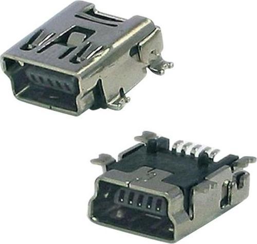 USB 5 PIN YATIK ŞASE MINI USB 5 PIN 90 
