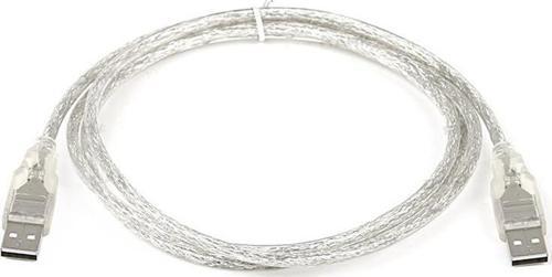 USB ERKEK-ERKEK KABLO 1.5 METRE ŞEFFAF 