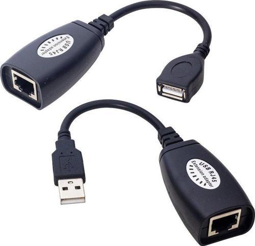 USB RJ 45 50 METRE UZATMA KABLOSU EXTENDER 