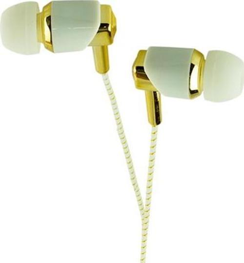 W-8 MİKROFONLU KULAK İÇİ KULAKLIK ( GOLD * GRİ ) 