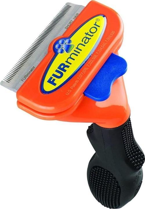 Uzun Tüylü Köpekler İçin Kolay Tarama Fırçası Temizlenebilir Çelik Tarak Tüy Toplayıcı Medium (44DEX