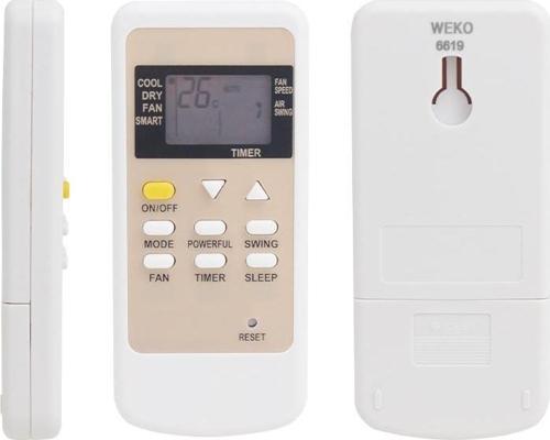 WEKO KK AIRFEL 00-YKTA UYQ-11E-R KLİMA KUMANDASI 