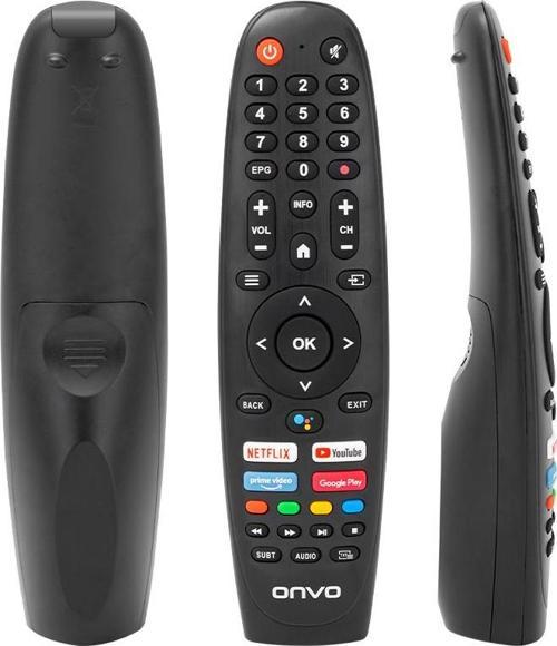 WEKO KL ONVO-PROFİLO-SABA NETFLIX-YOUTUBE-GOOGLE PLAY-PRIME VIDEO TUŞLU SES KOMUTLU LCD-LED TV KUMAN