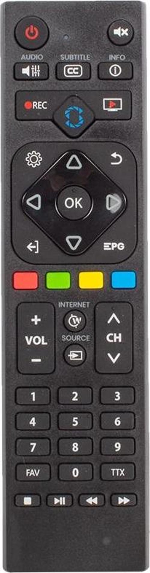 WEKO KL SUNNY CRS-310AT RM-L265E RC0265-082020124 HI-LEVEL SMART TV S TUŞLU LCD-LED TV KUMANDA (44DE