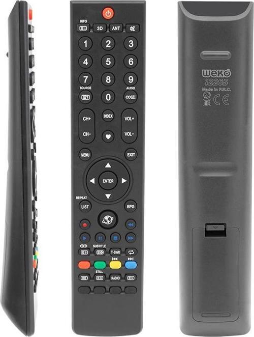 WEKO KL SUNNY*AXEN*WOON LCD*LED 3DLİ DÜNYA TUŞLU KUMANDA 
