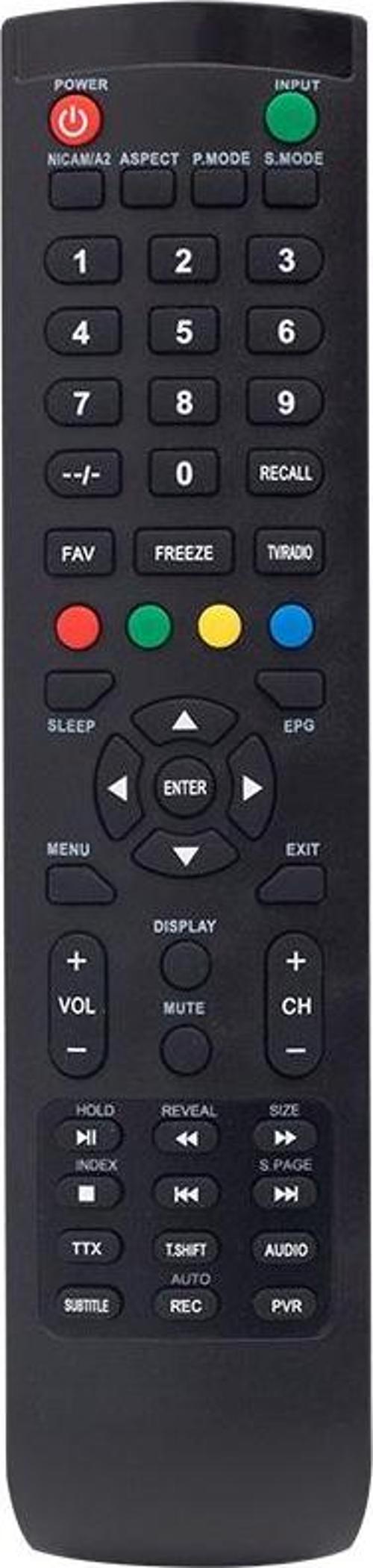 WEKO KL VESTEL ALTUS ARÇELİK BEKO ARCTİC BLOMBERG LCD/LED TV KUMANDA  (M04Y096LX40) 