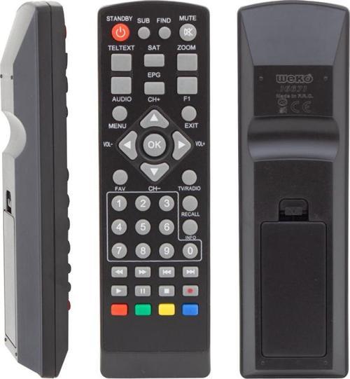 WEKO KR MOONSTAR DSR-6500 KEYKUBAT HD UYDU KUMANDASI (16671=11042) 