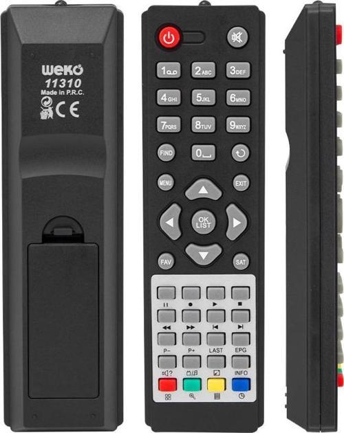 WEKO KR NEWWAVE SD*MERSAT HANDY SD*BENJAMİN BJ-7400 MİNİ SD*KANKY SD UYDU KUMANDA 