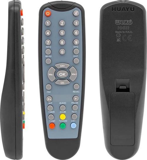 WEKO KR GOLDMASTER DM-800 FTA*MEGASTAR MG-400 FTA UYDU KUMANDA 