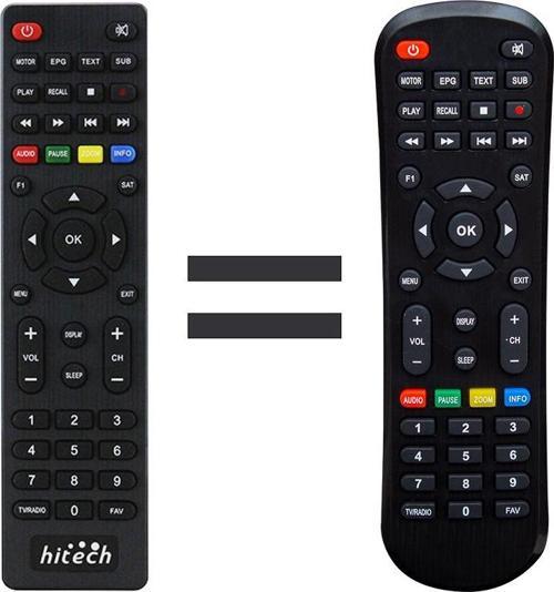 WEKO KR HITECH KORAX MINI HD UYDU KUMANDA (16936=13266) 