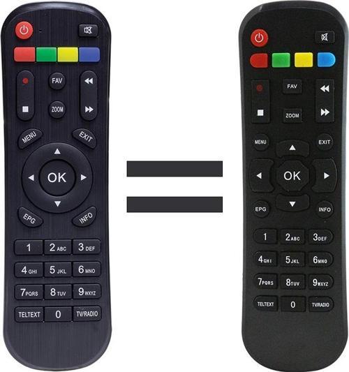 WEKO KR KAWAI KW-6850-6950-8400/POLSAT PLZ-14923/KENNON MİNİ HD UYDU KUMANDA (16611=3444) 