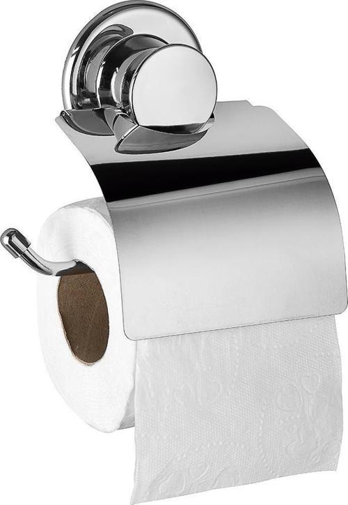 Yapışkanlı Metal Kapaklı Tuvalet Kağıtlık 