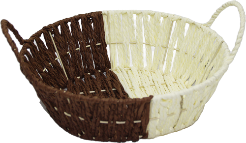 YUVARLAK HASIR EKMEK SEPETİ 