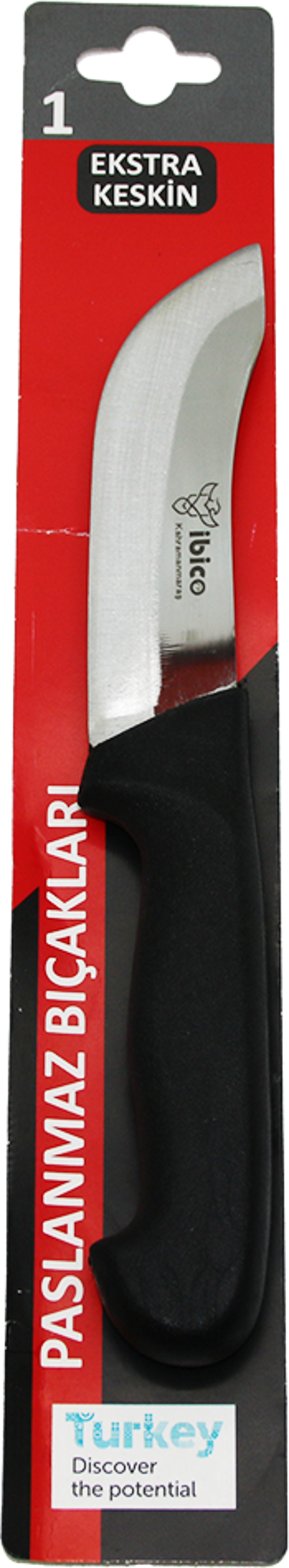 YÜZME BIÇAK KURBAN BIÇAK BIÇAK SİYAH PLASTİK SAPLI 