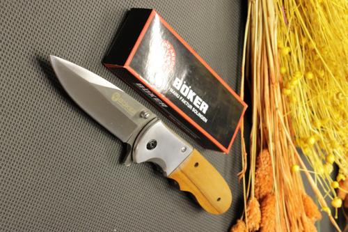 21 cm Böker Ahşap Saplı Çakı 