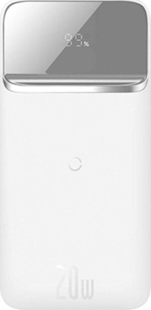 Ppmt-02 Mgsafe 20W 10.000 Mah Kablosuz Şarjlı Powerbank Beyaz