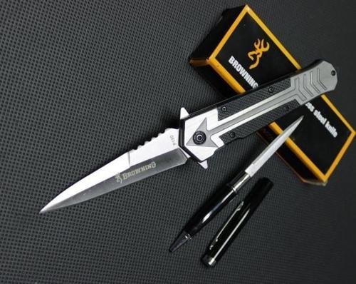 21 cm Ok İşaretli Browning Çakı ve Kalem Çakı