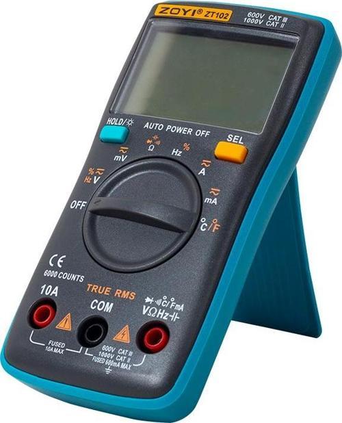 ZOYI ZT-102 TRUE RMS DİJİTAL ÖLÇÜ ALETİ