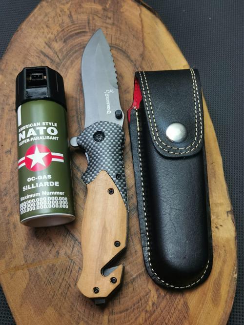 Browning Kamp Outdoor 21 cm Çakı Avcı Seti 