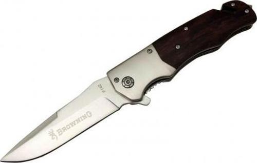 İsme Özel Browning Ahşap Kurtarma Çakısı F142 23 cm 