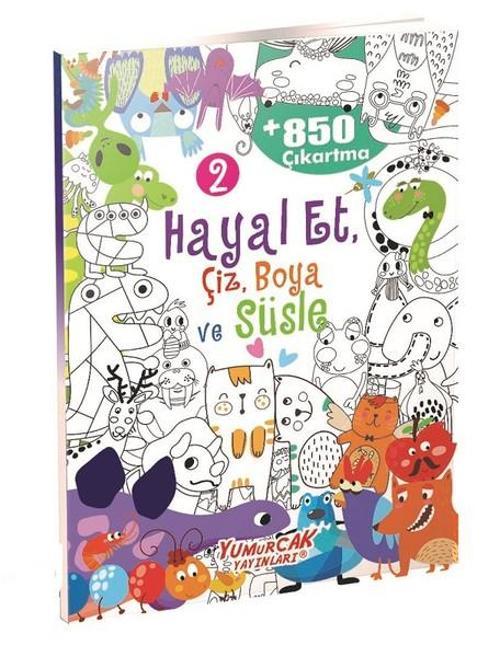 Hayal Et Çiz Boya ve Süsle 2